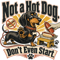 Not a Hot Dog. Don't Even Start.