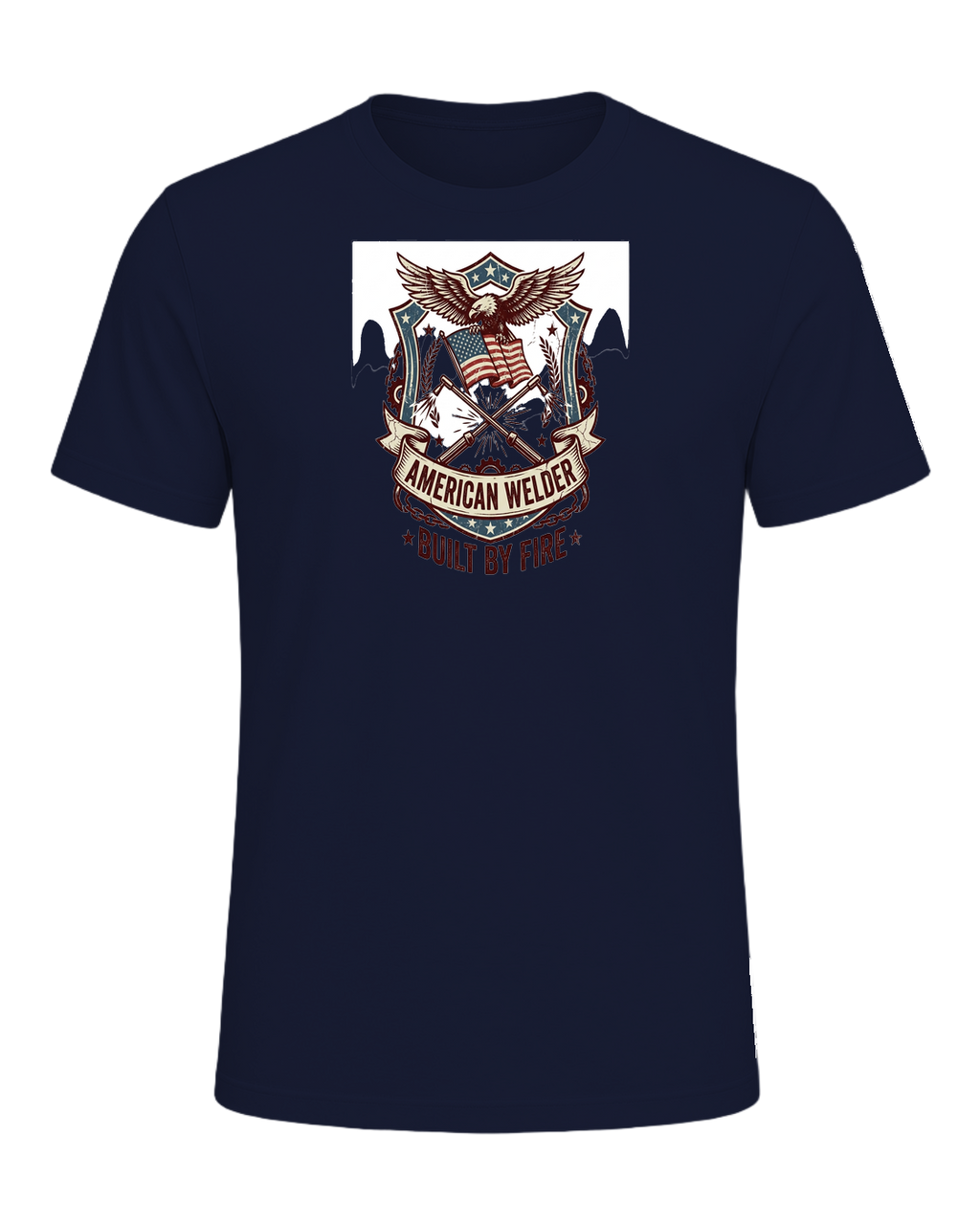 Welder Pride — Navy