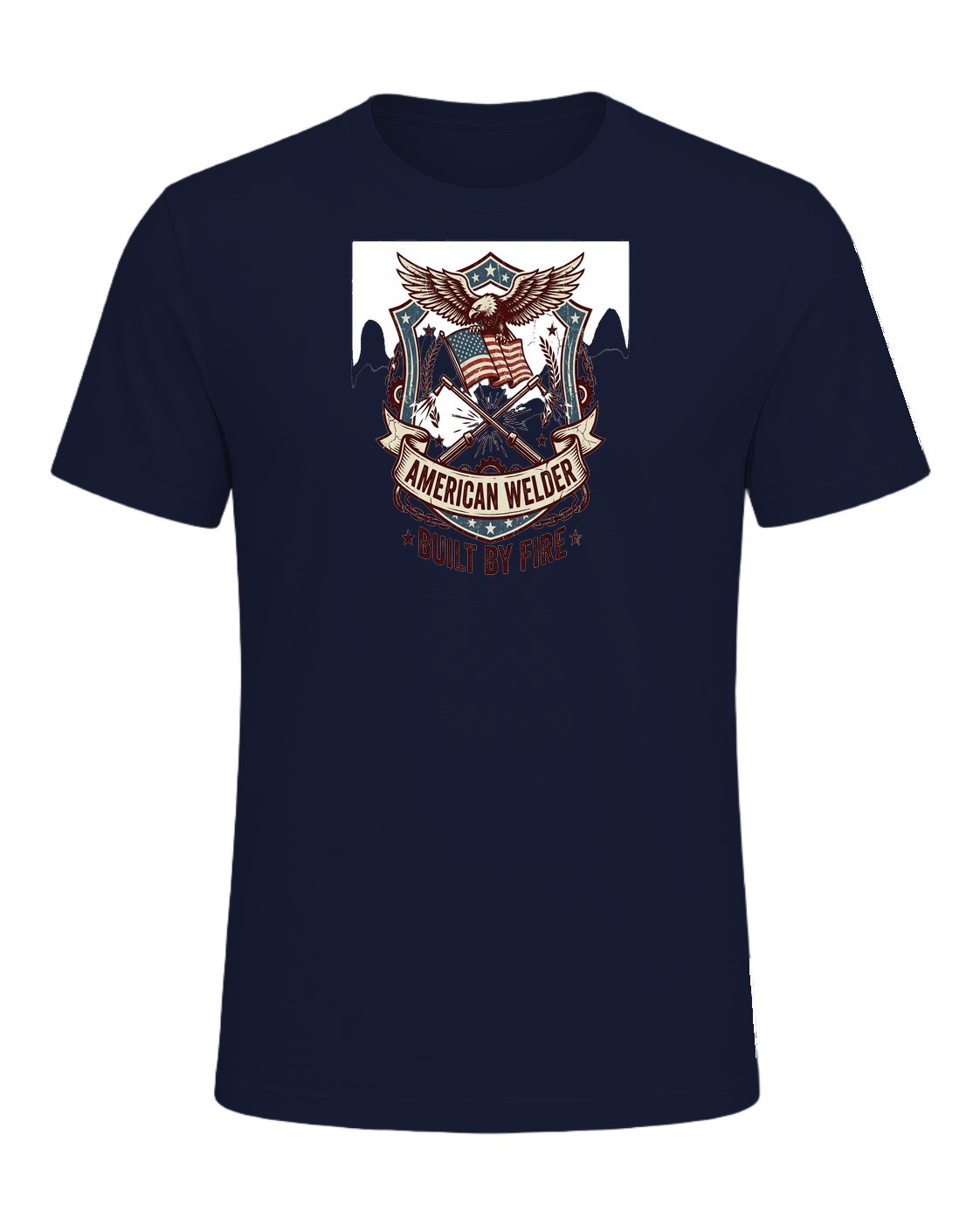 Welder Pride — Navy