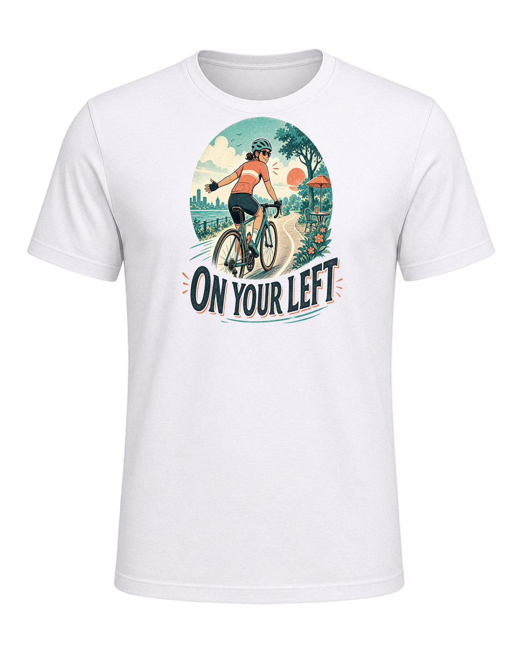 ON YOUR LEFT — White