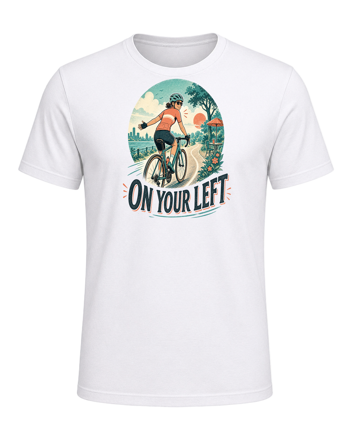 ON YOUR LEFT — White