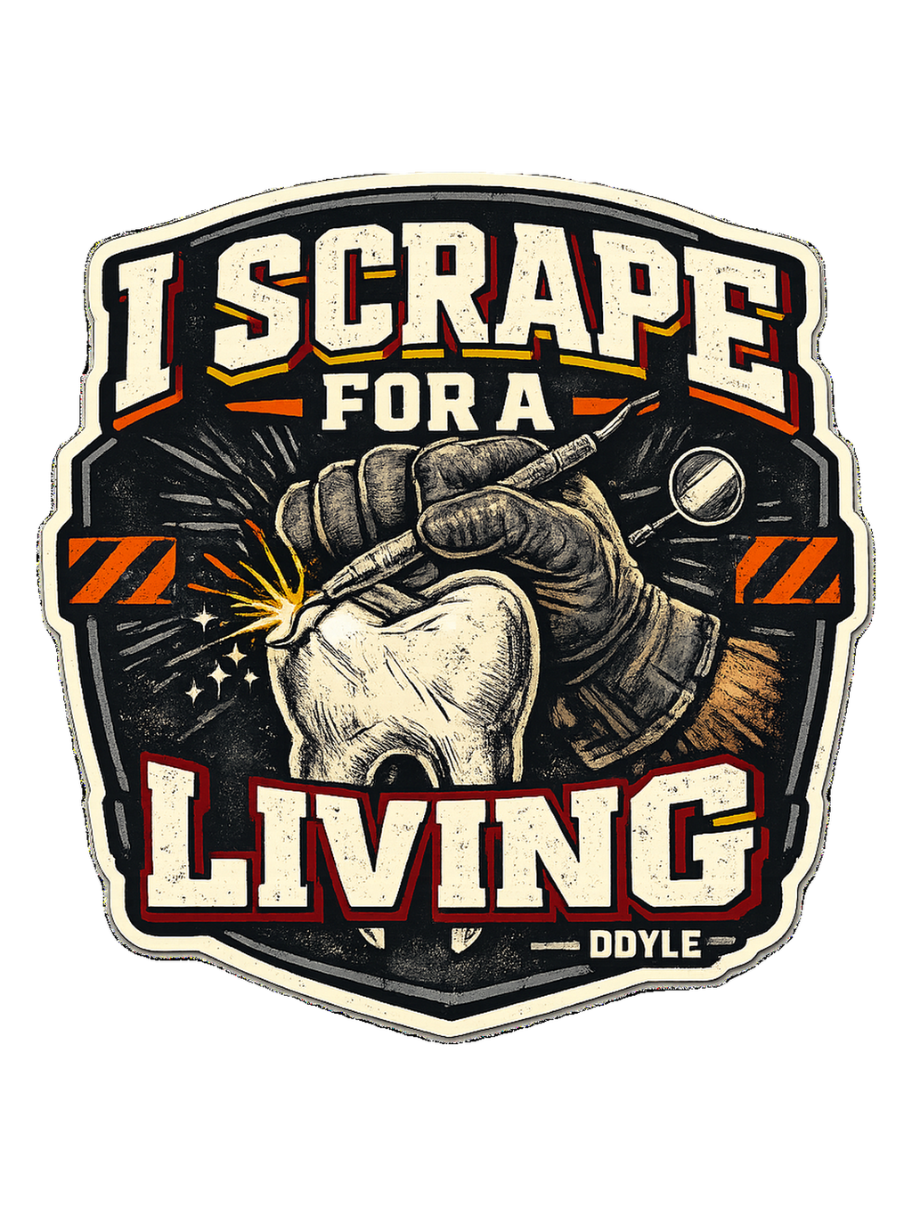 I Scrape For A Living Tee