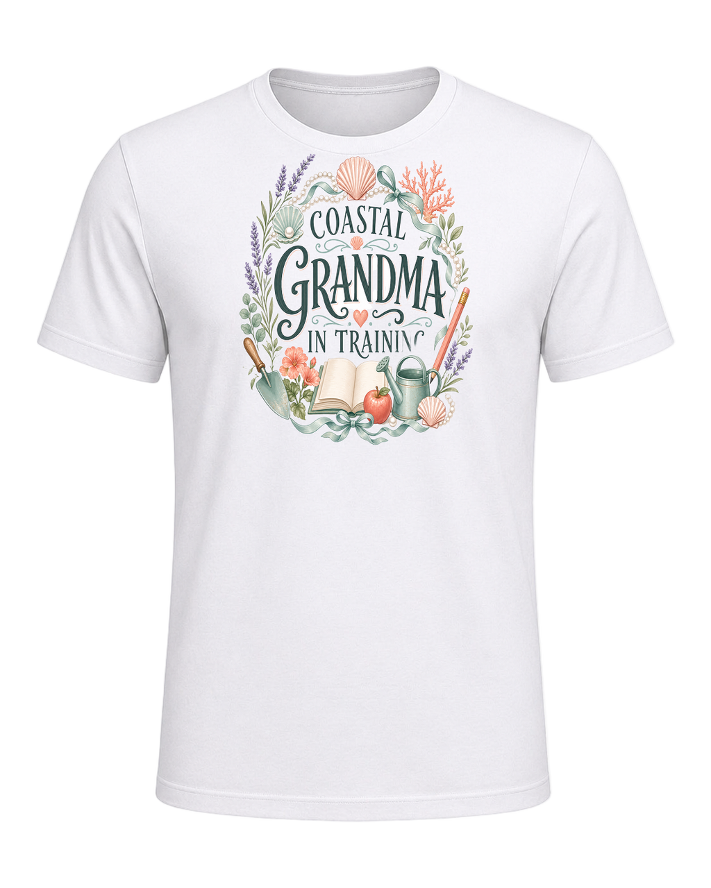 COASTAL GRANDMA IN TRAINING — White