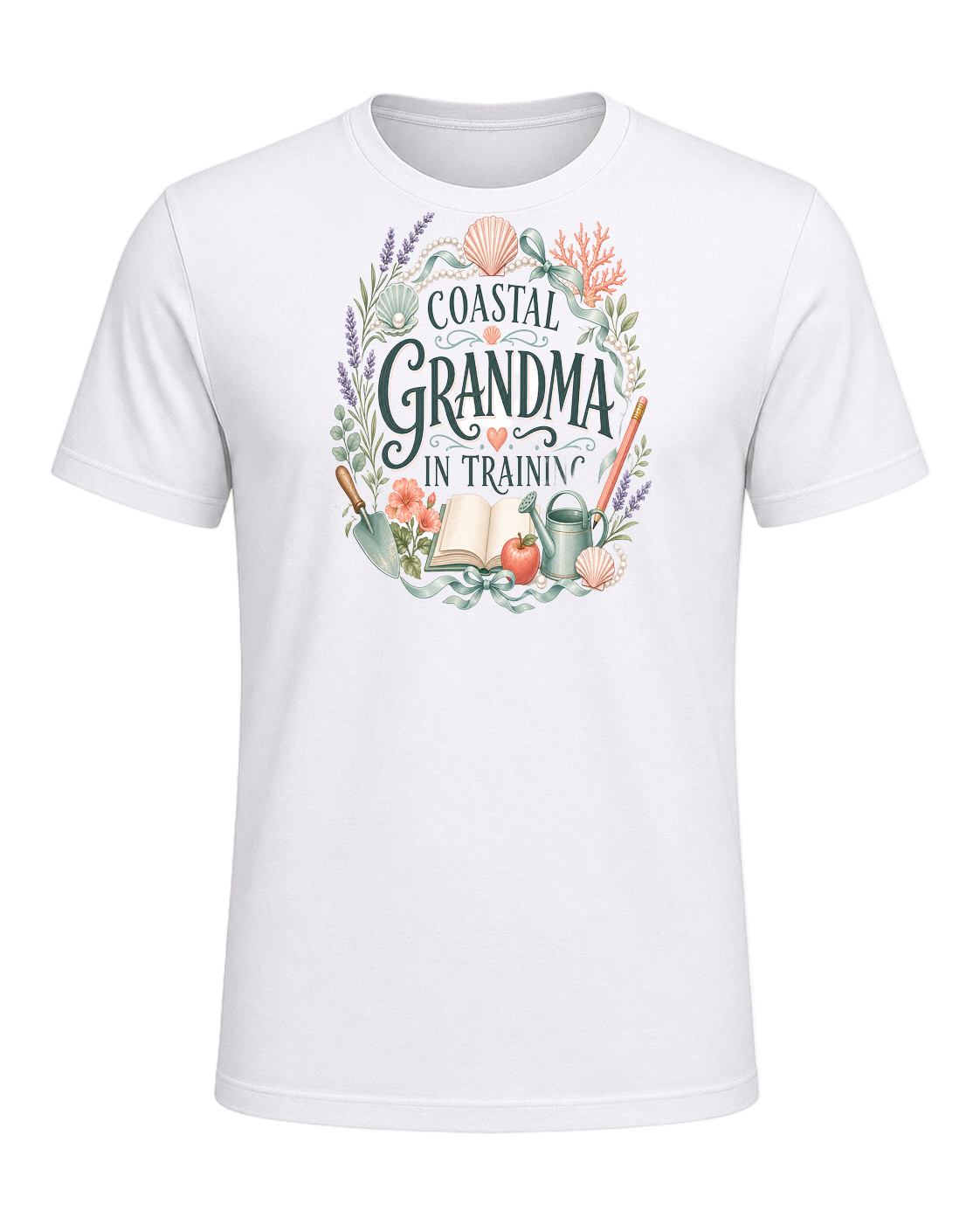 COASTAL GRANDMA IN TRAINING — White