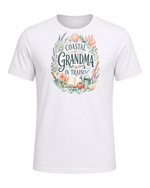 COASTAL GRANDMA IN TRAINING — White