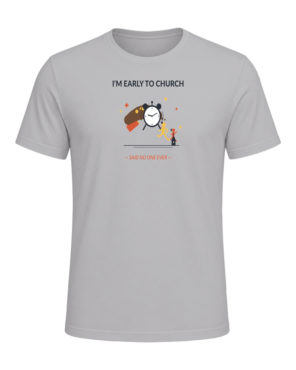 Church Humor — Athletic Heather