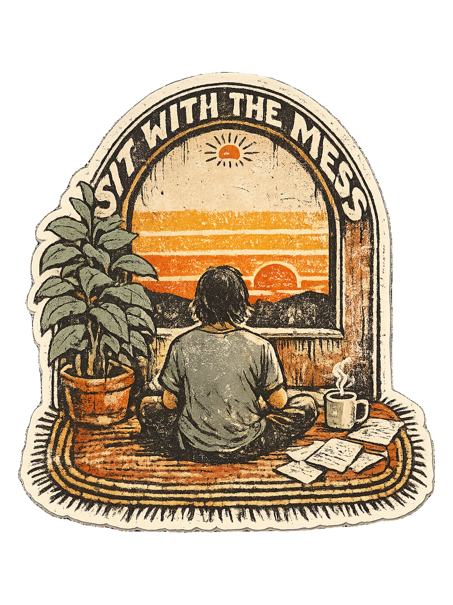 Sit With The Mess Tee