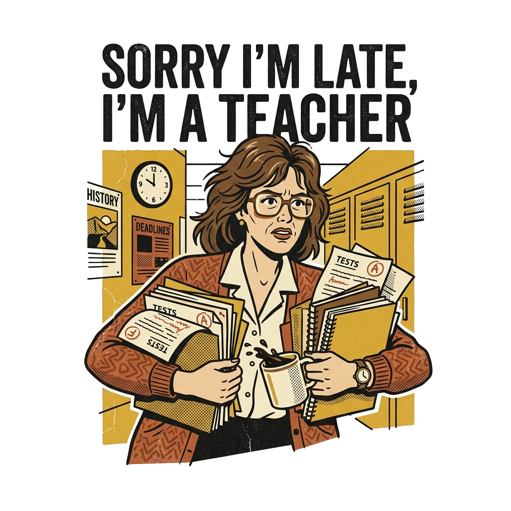 SORRY I'M LATE, I'M A TEACHER