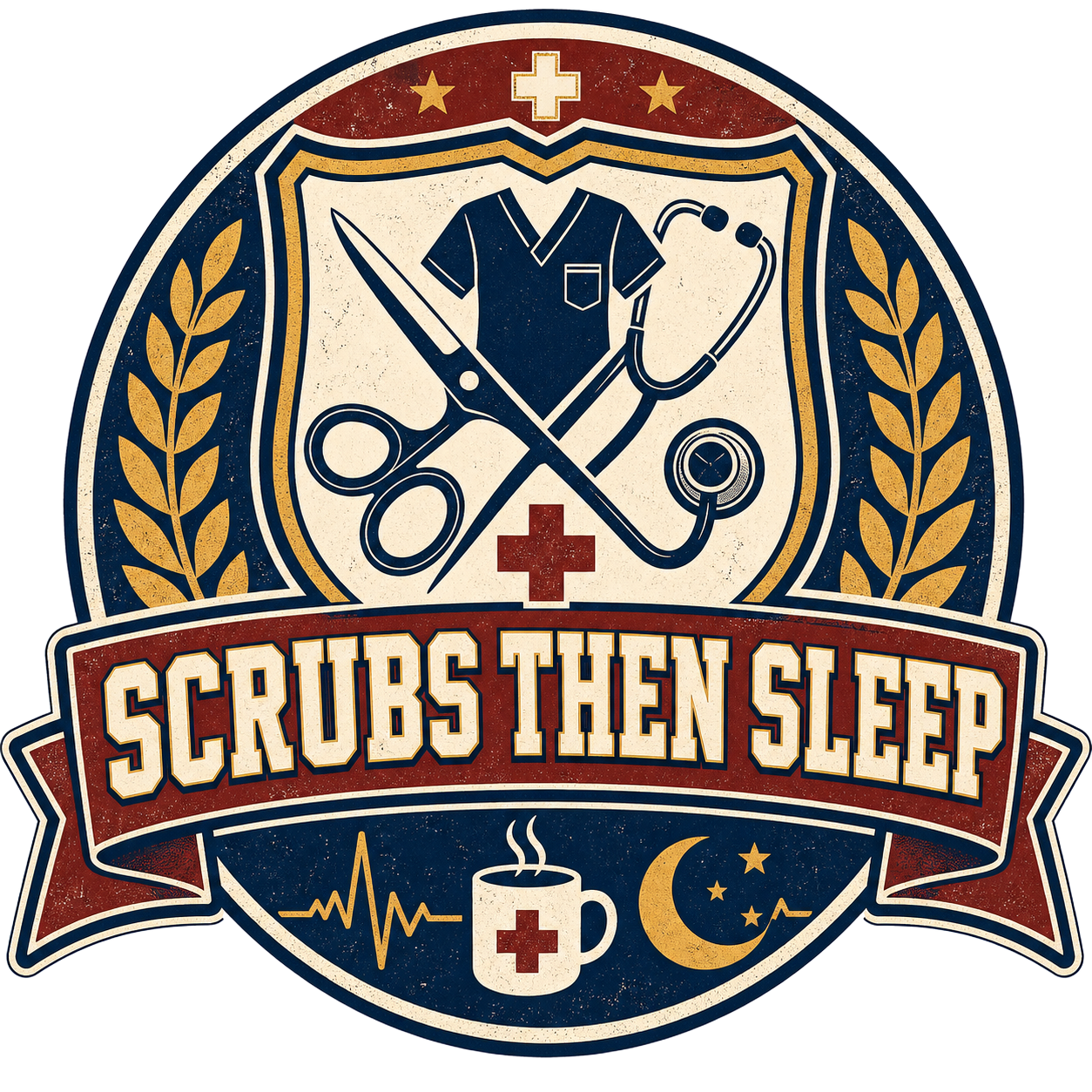 SCRUBS THEN SLEEP