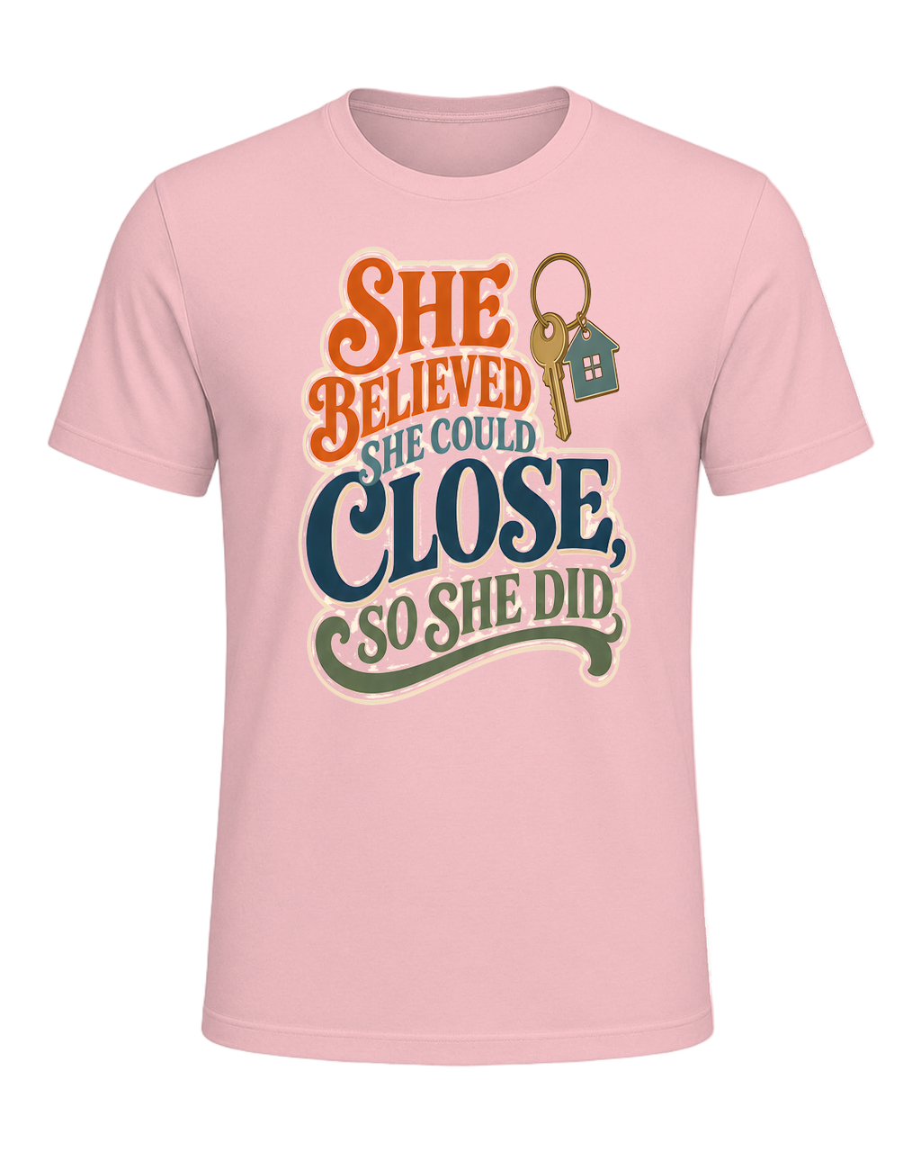 SHE BELIEVED SHE COULD CLOSE, SO SHE DID — Pink