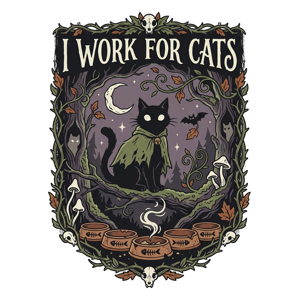 I WORK FOR CATS
