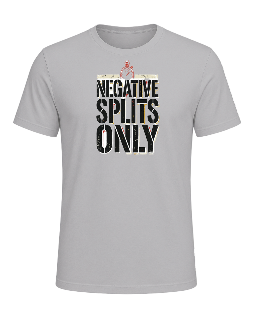 NEGATIVE SPLITS ONLY — Athletic Heather