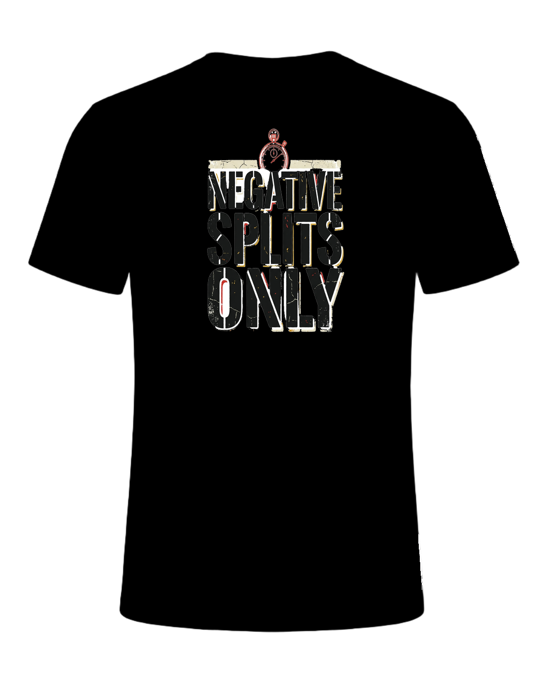 NEGATIVE SPLITS ONLY — Black