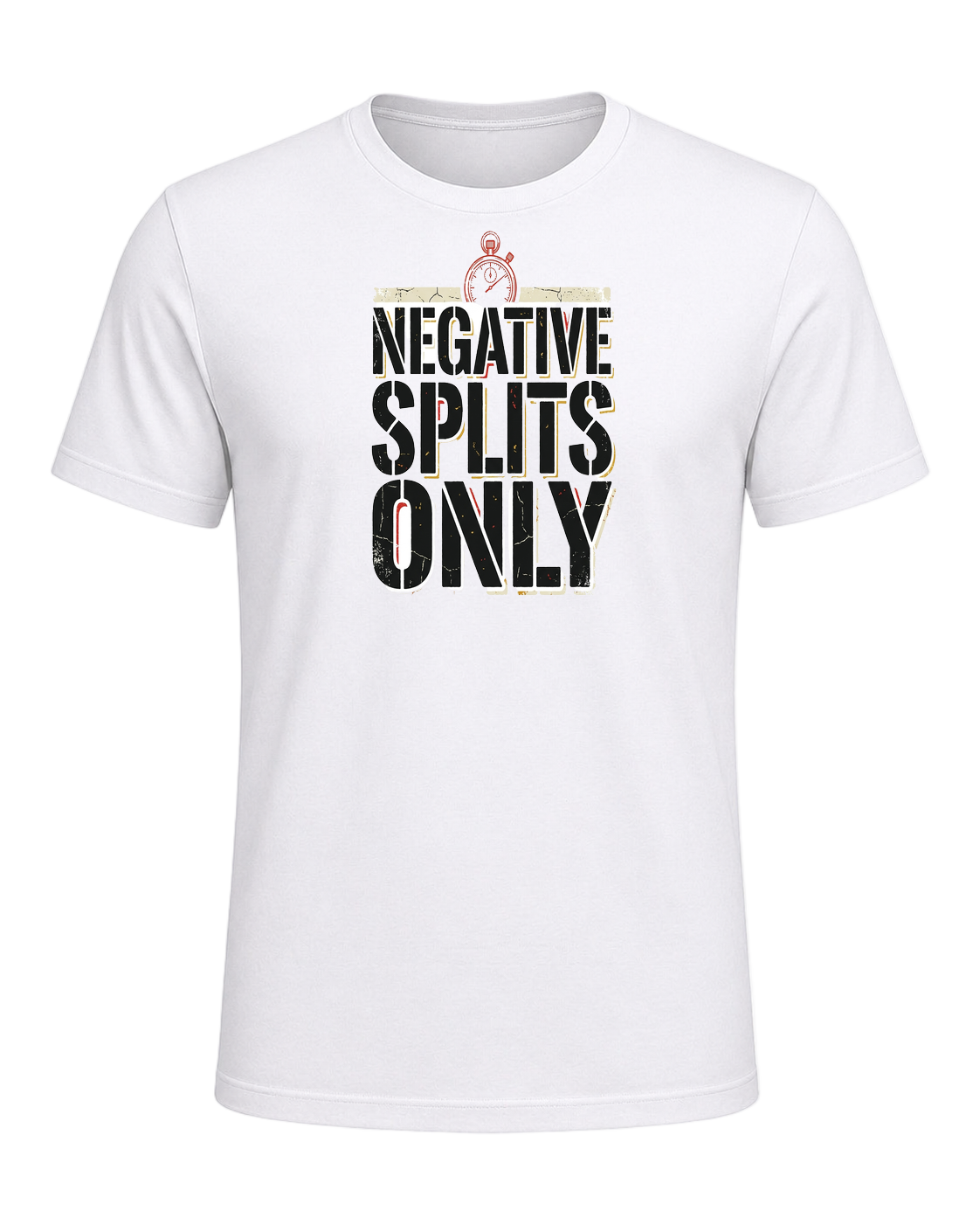 NEGATIVE SPLITS ONLY — White
