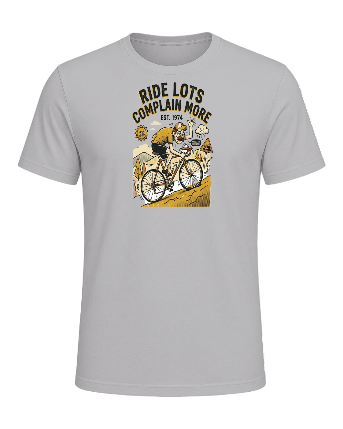 RIDE LOTS COMPLAIN MORE — Athletic Heather