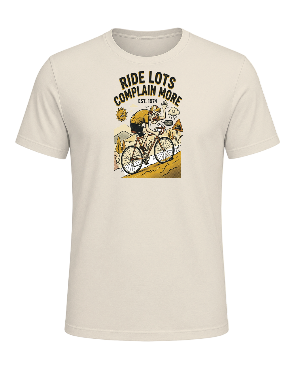 RIDE LOTS COMPLAIN MORE — Heather Prism Natural