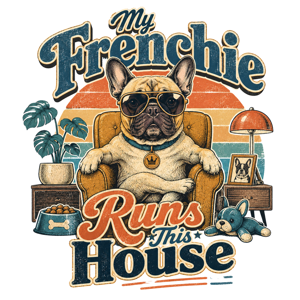 My Frenchie Runs This House