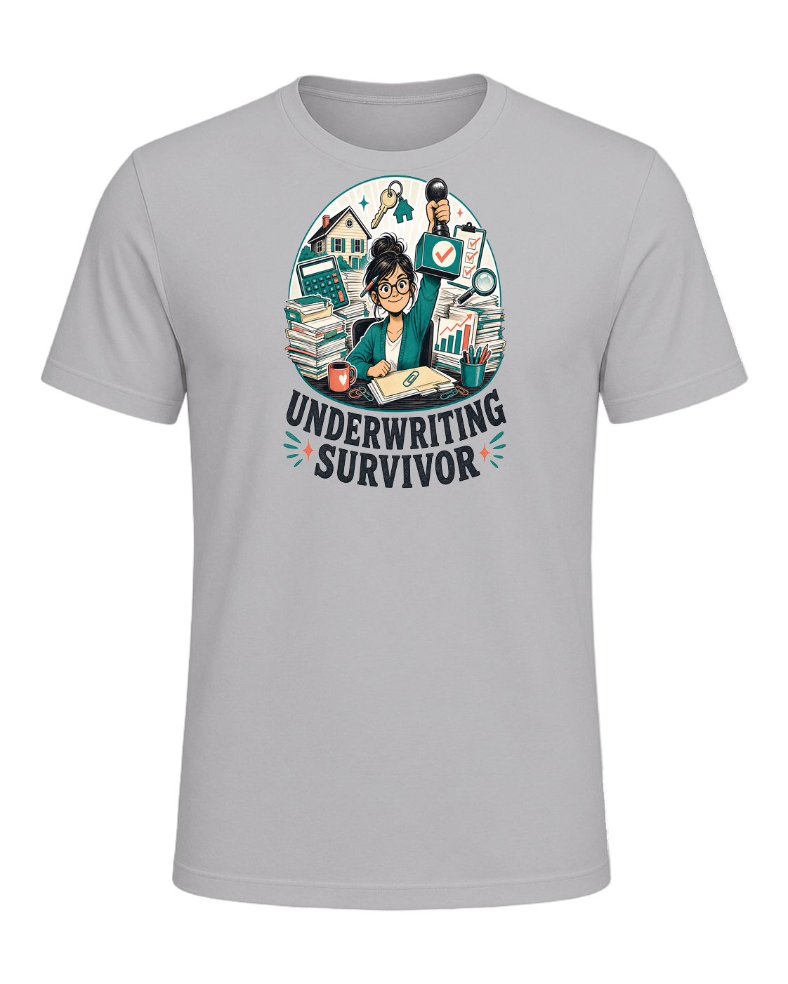 UNDERWRITING SURVIVOR — Athletic Heather