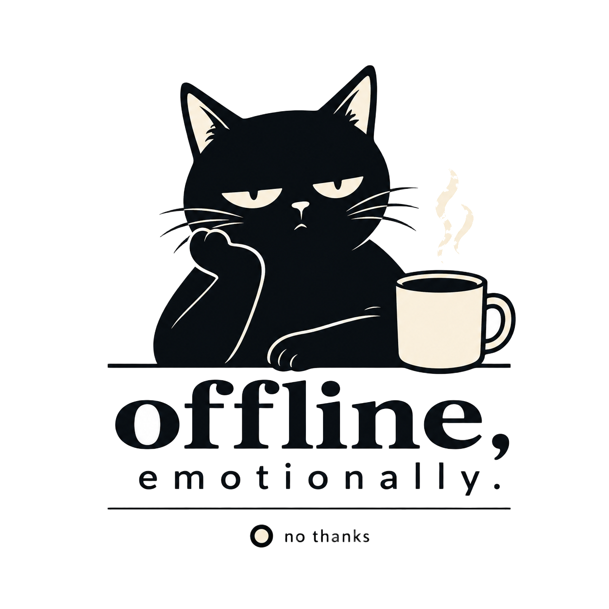 offline, emotionally