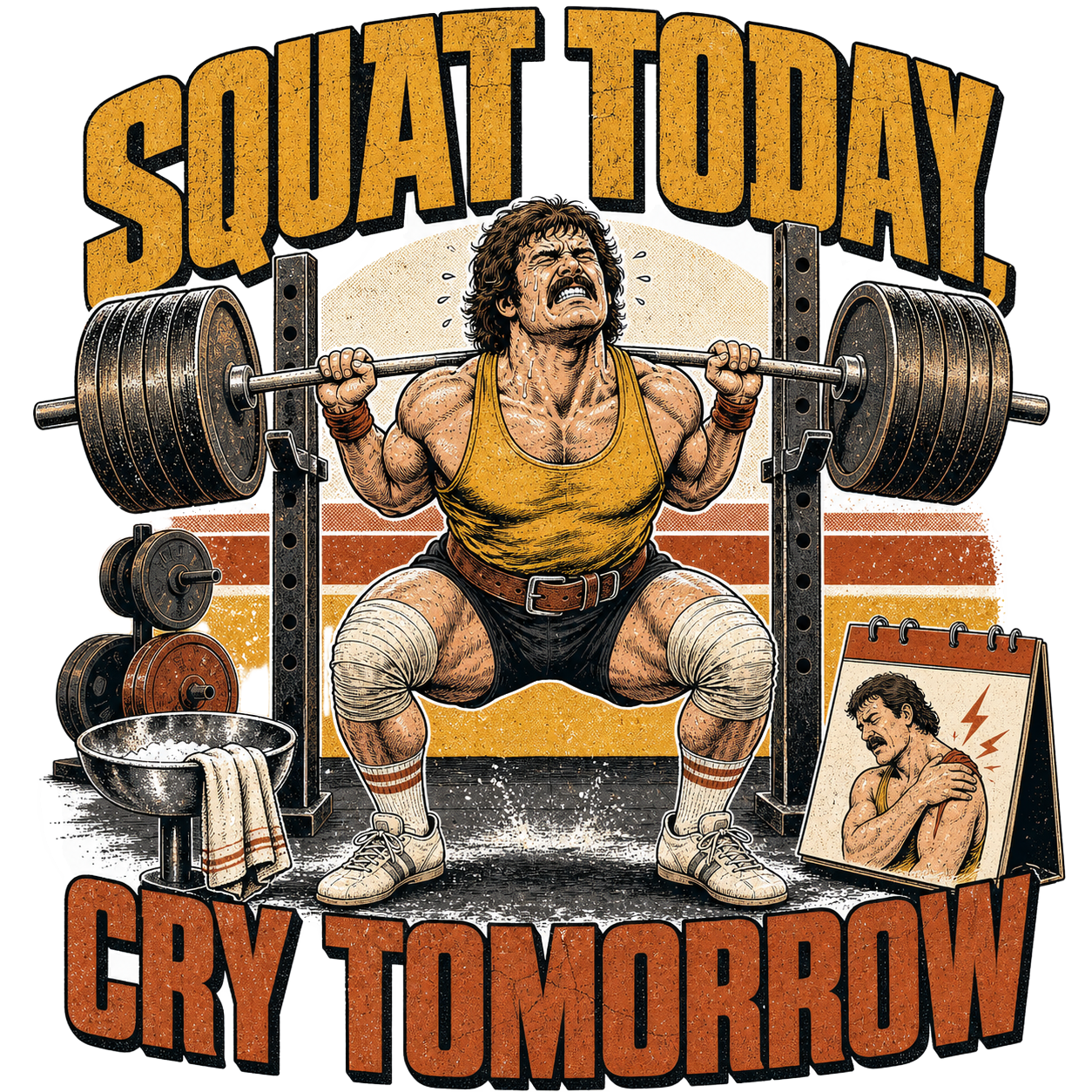 SQUAT TODAY, CRY TOMORROW