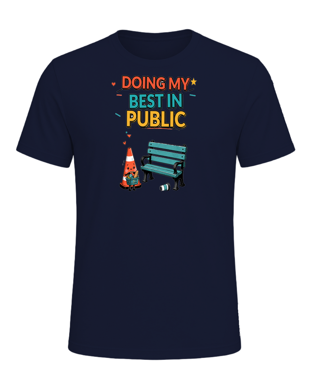 DOING MY BEST IN PUBLIC — Navy