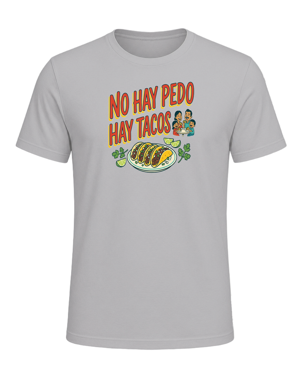 NO HAY PEDO HAY TACOS — Athletic Heather