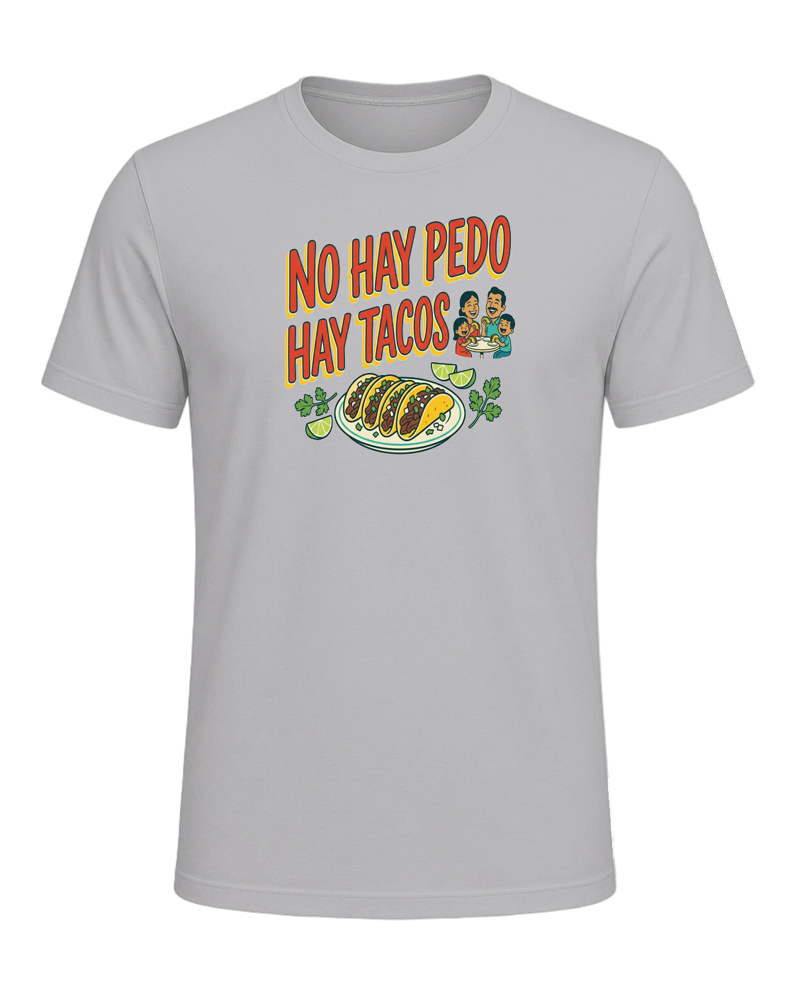 NO HAY PEDO HAY TACOS — Athletic Heather