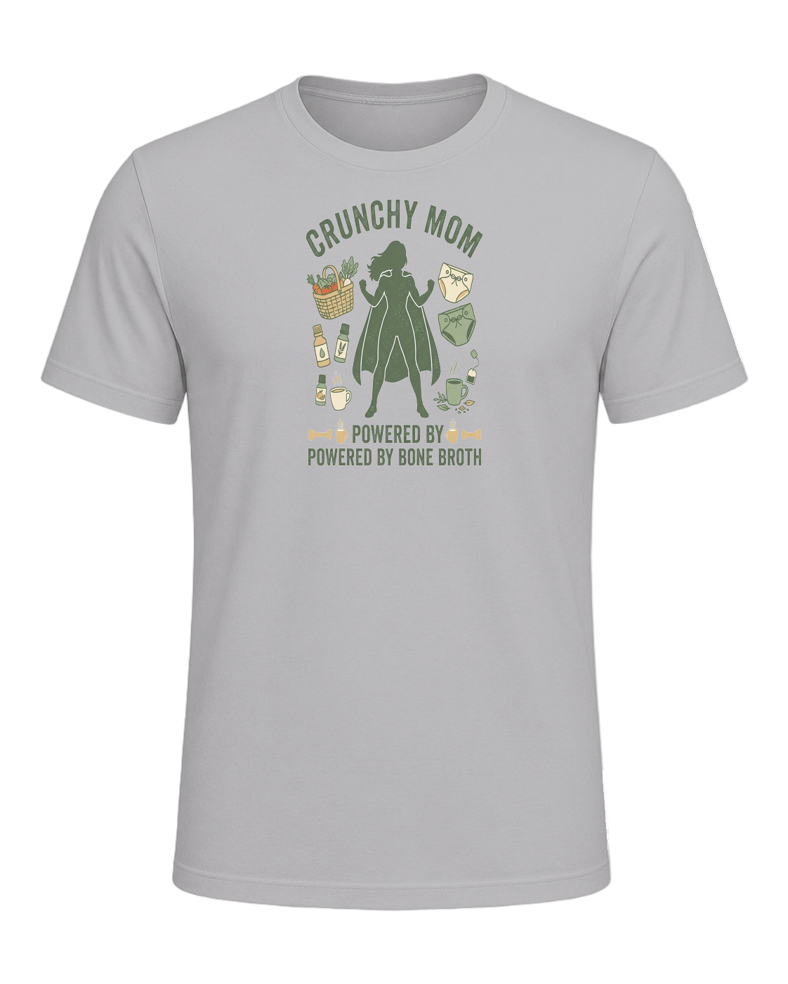 Crunchy Mom — Athletic Heather