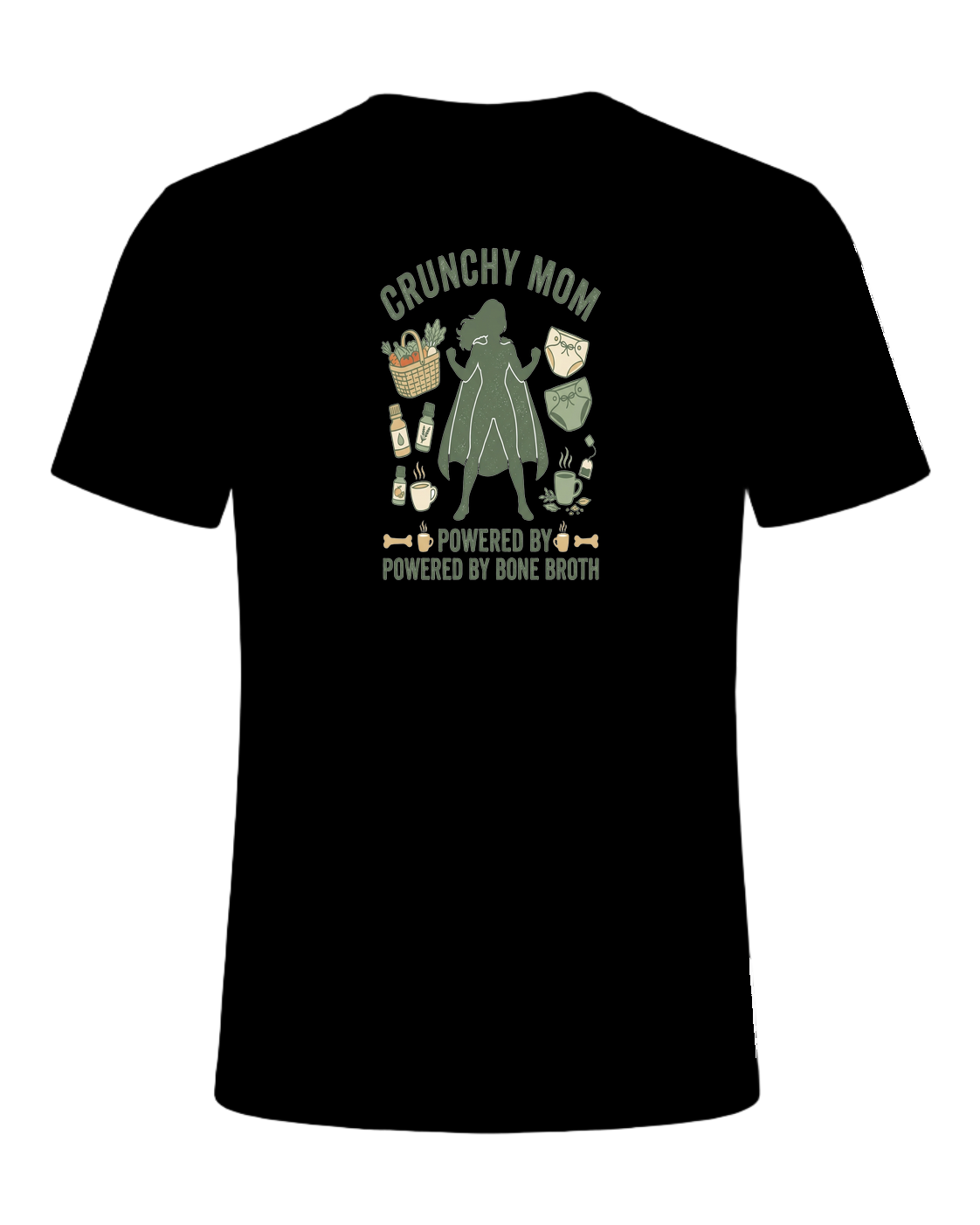 Crunchy Mom — Black