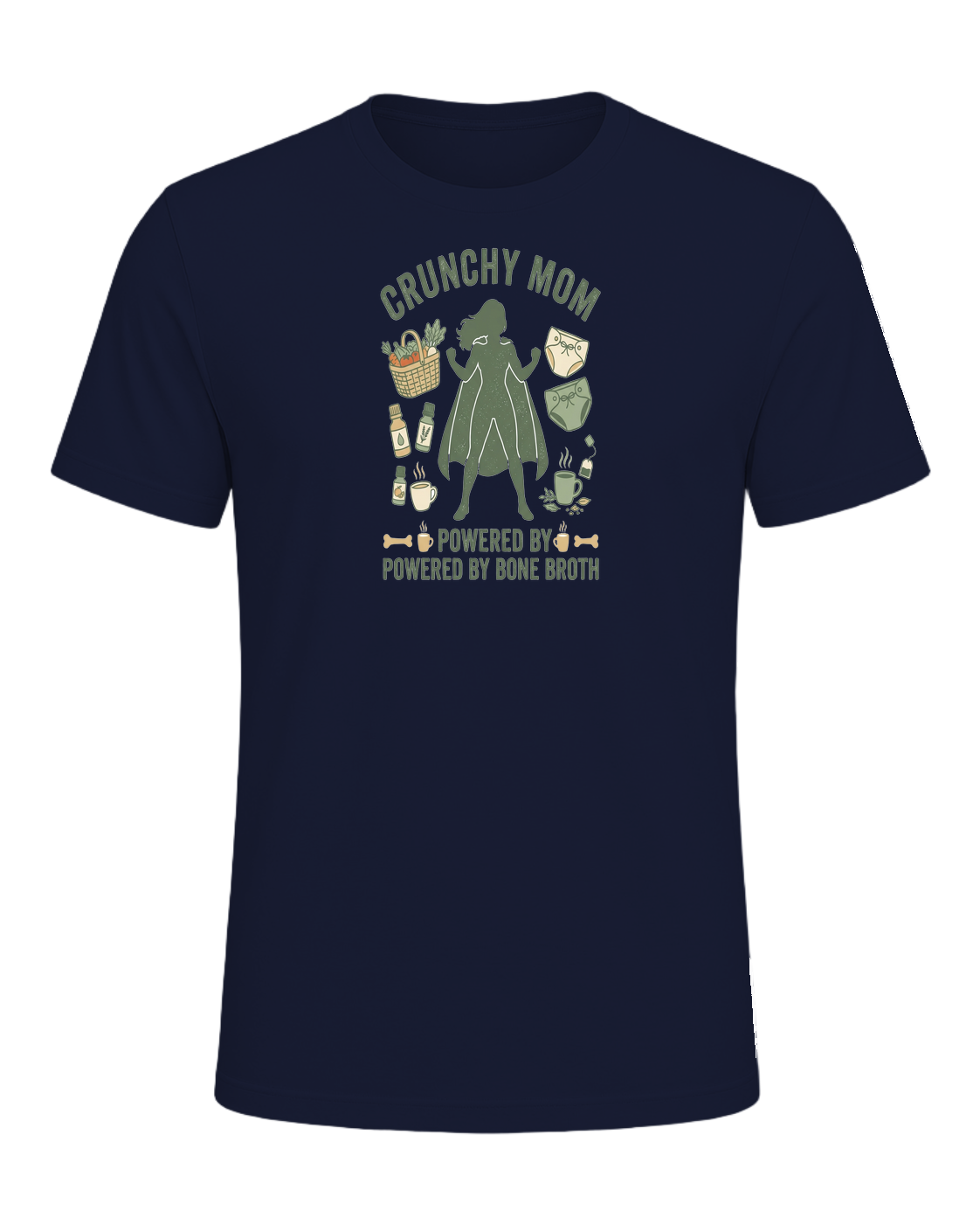 Crunchy Mom — Navy