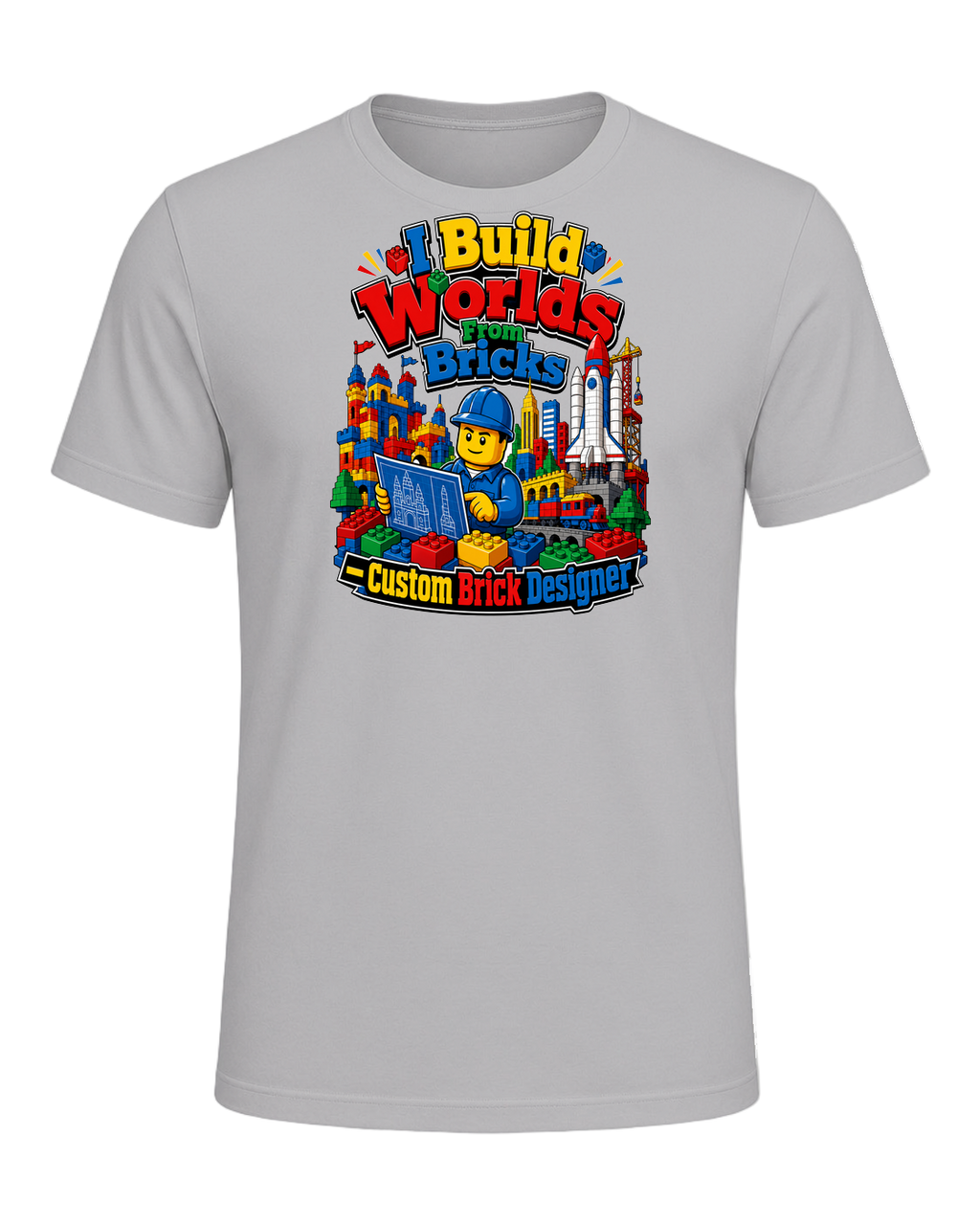 Brick Builder / Custom Brick Creations — Athletic Heather