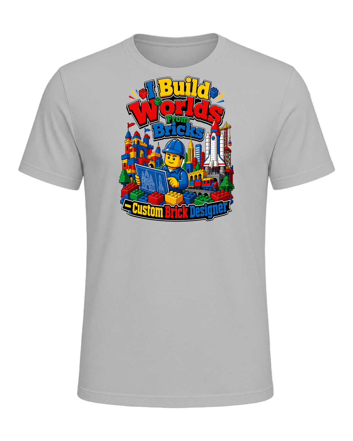 Brick Builder / Custom Brick Creations — Athletic Heather