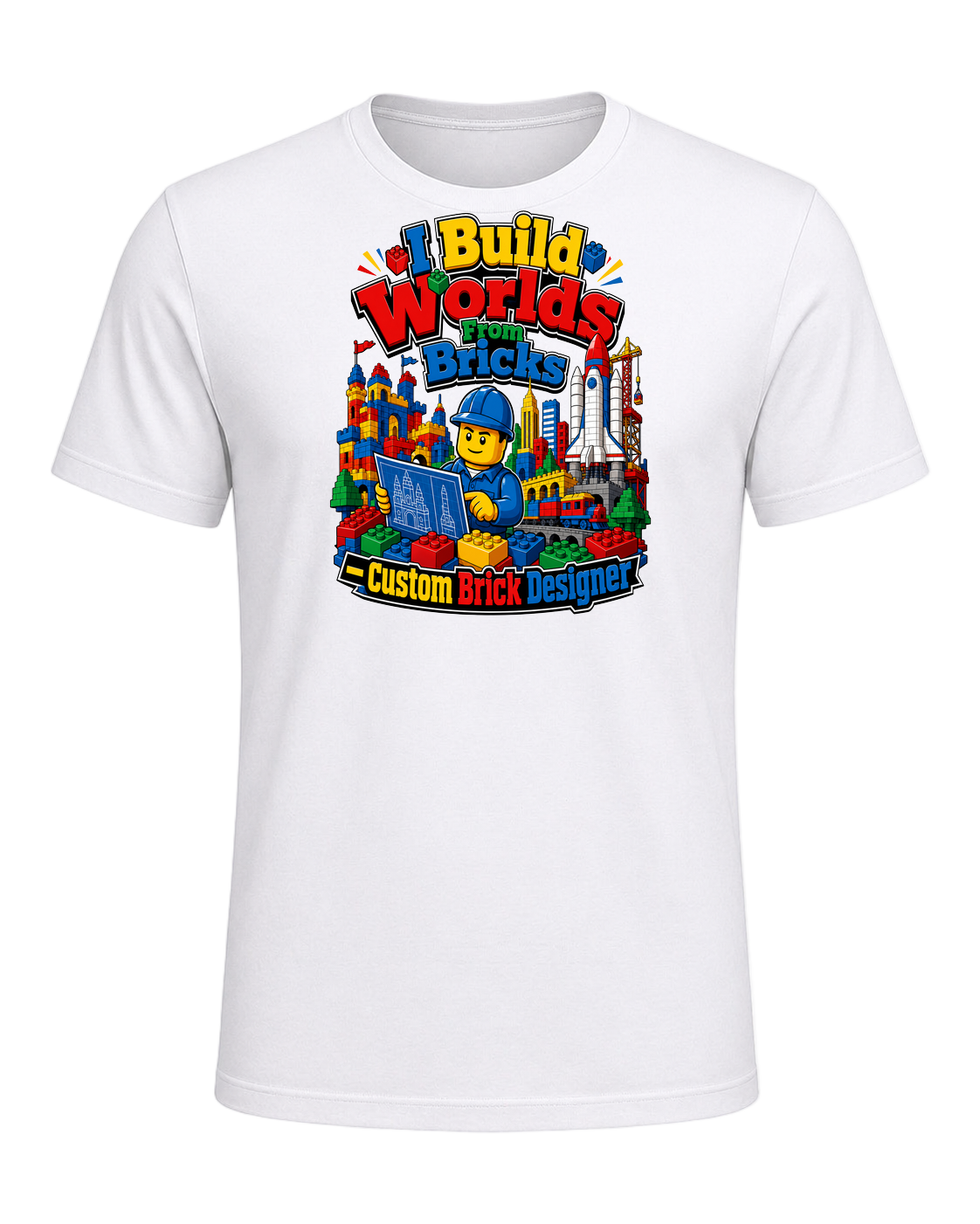 Brick Builder / Custom Brick Creations — White
