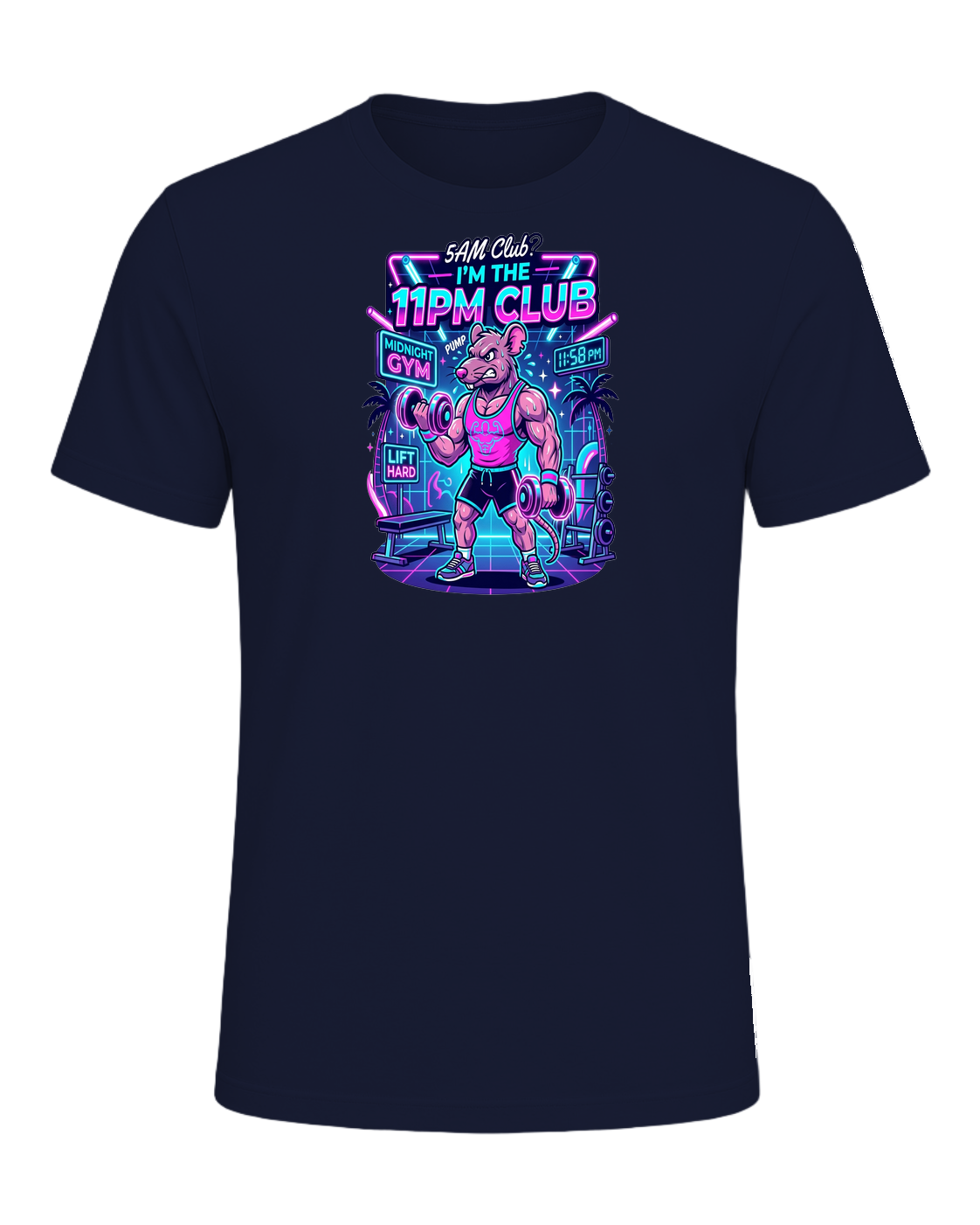 Gym Rat Night Owl — Navy