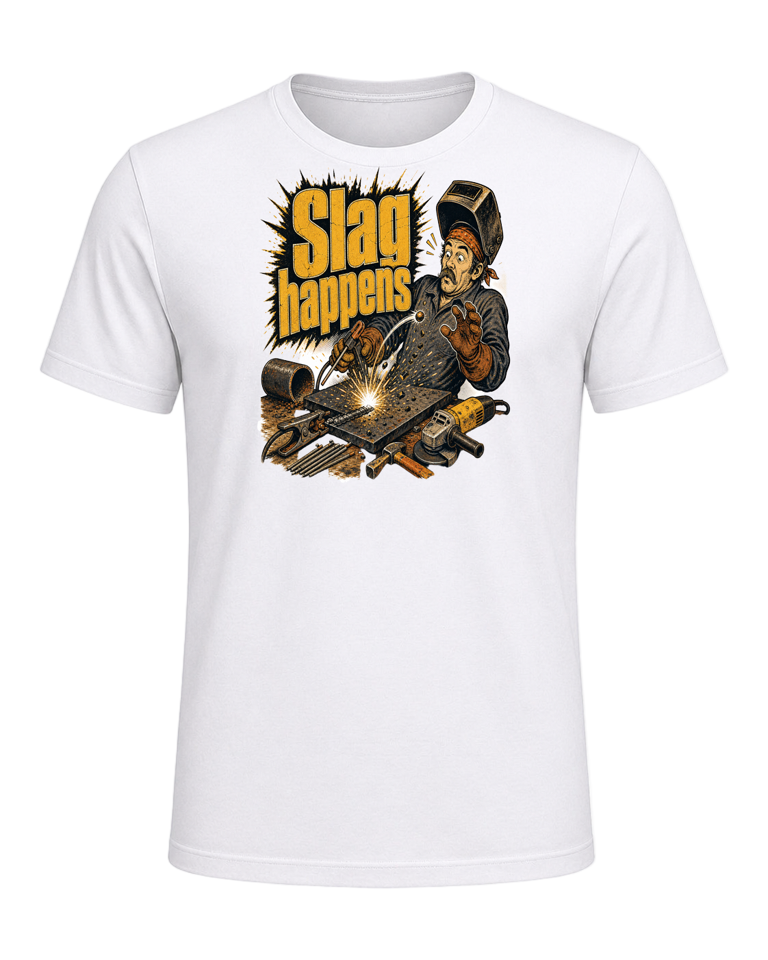 Slag happens — White