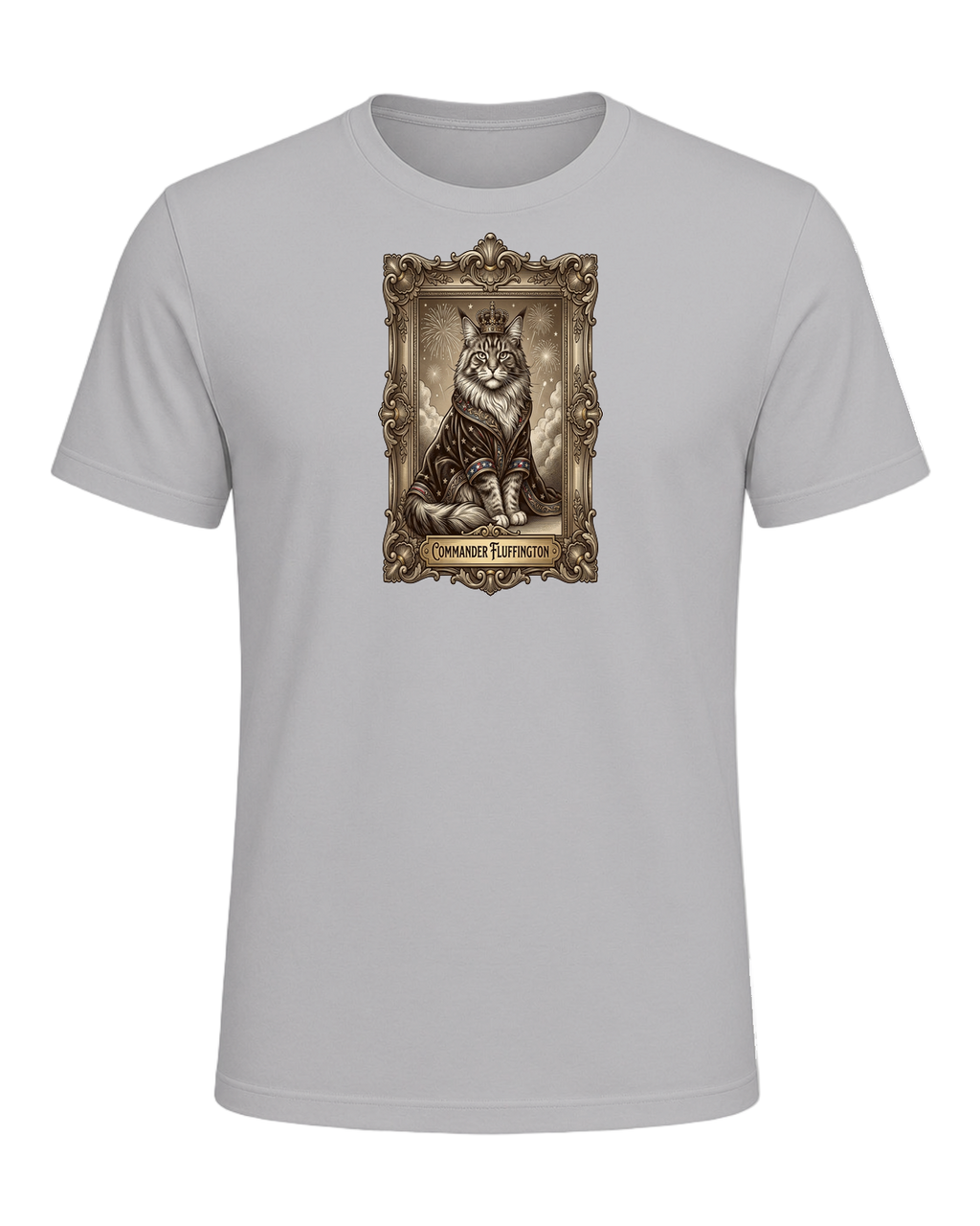 Maine Coon Royalty — Athletic Heather