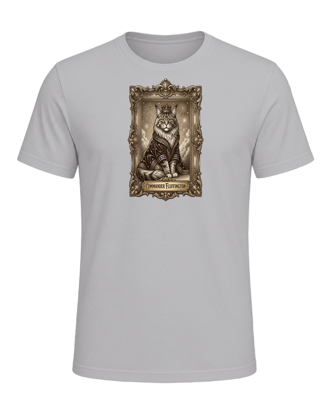 Maine Coon Royalty — Athletic Heather