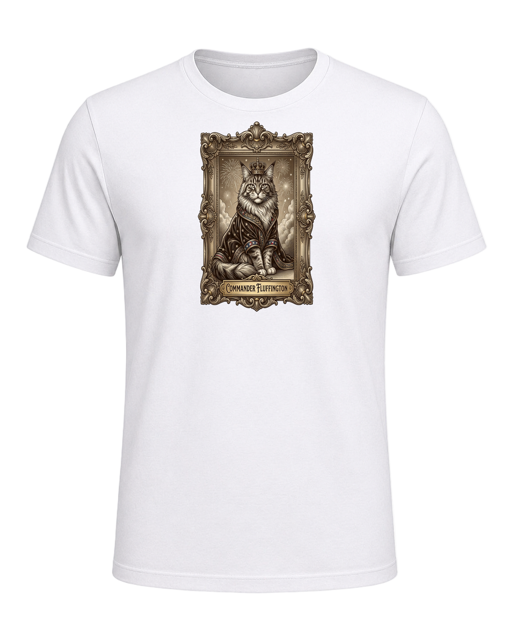 Maine Coon Royalty — White