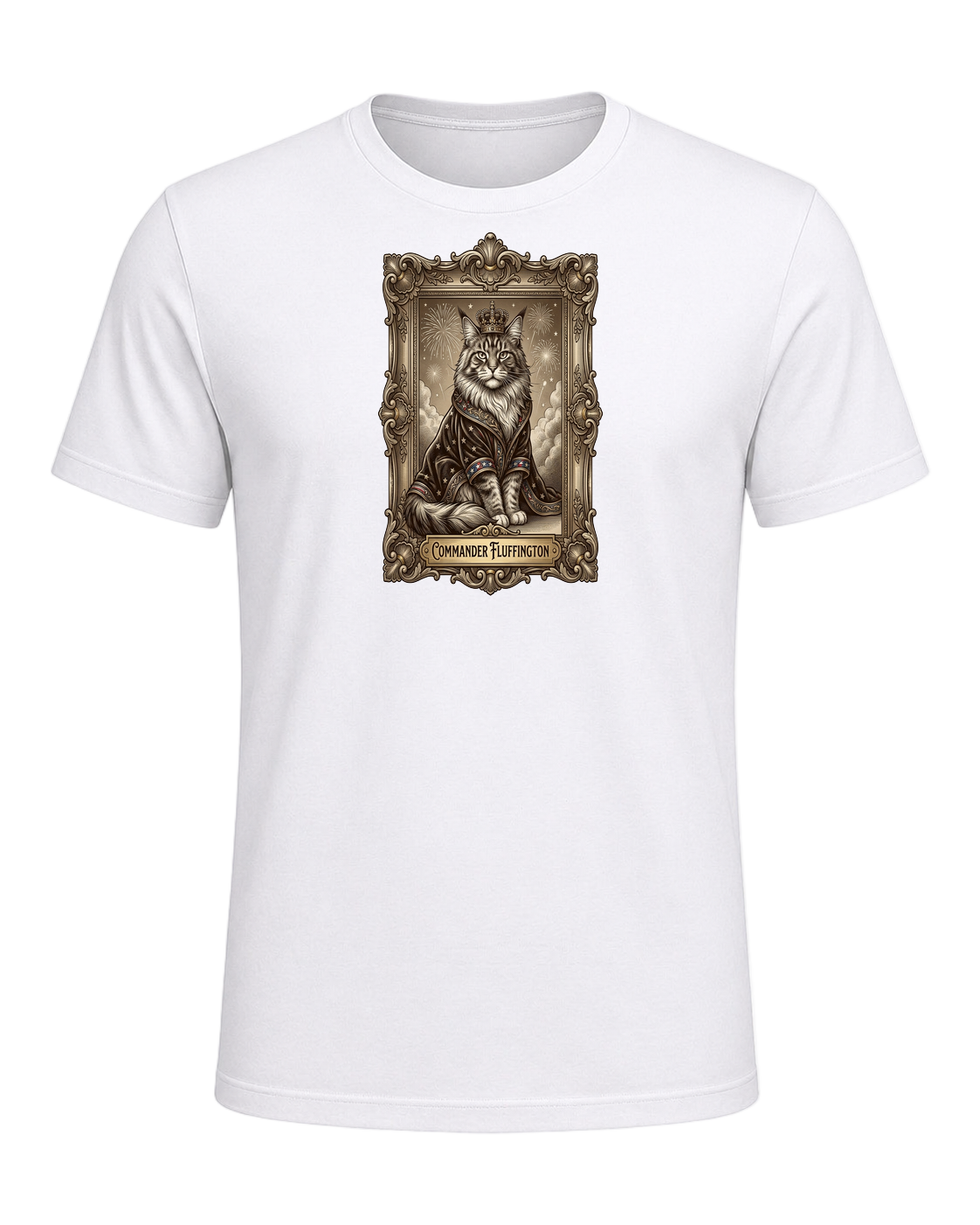 Maine Coon Royalty — White