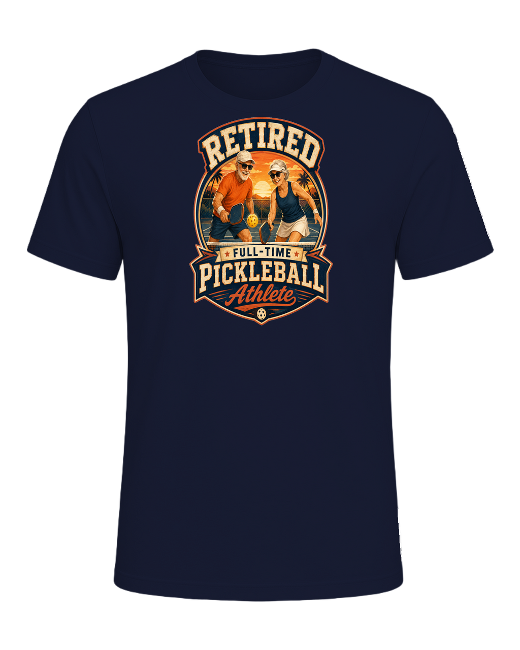 Pickleball Retirement — Navy
