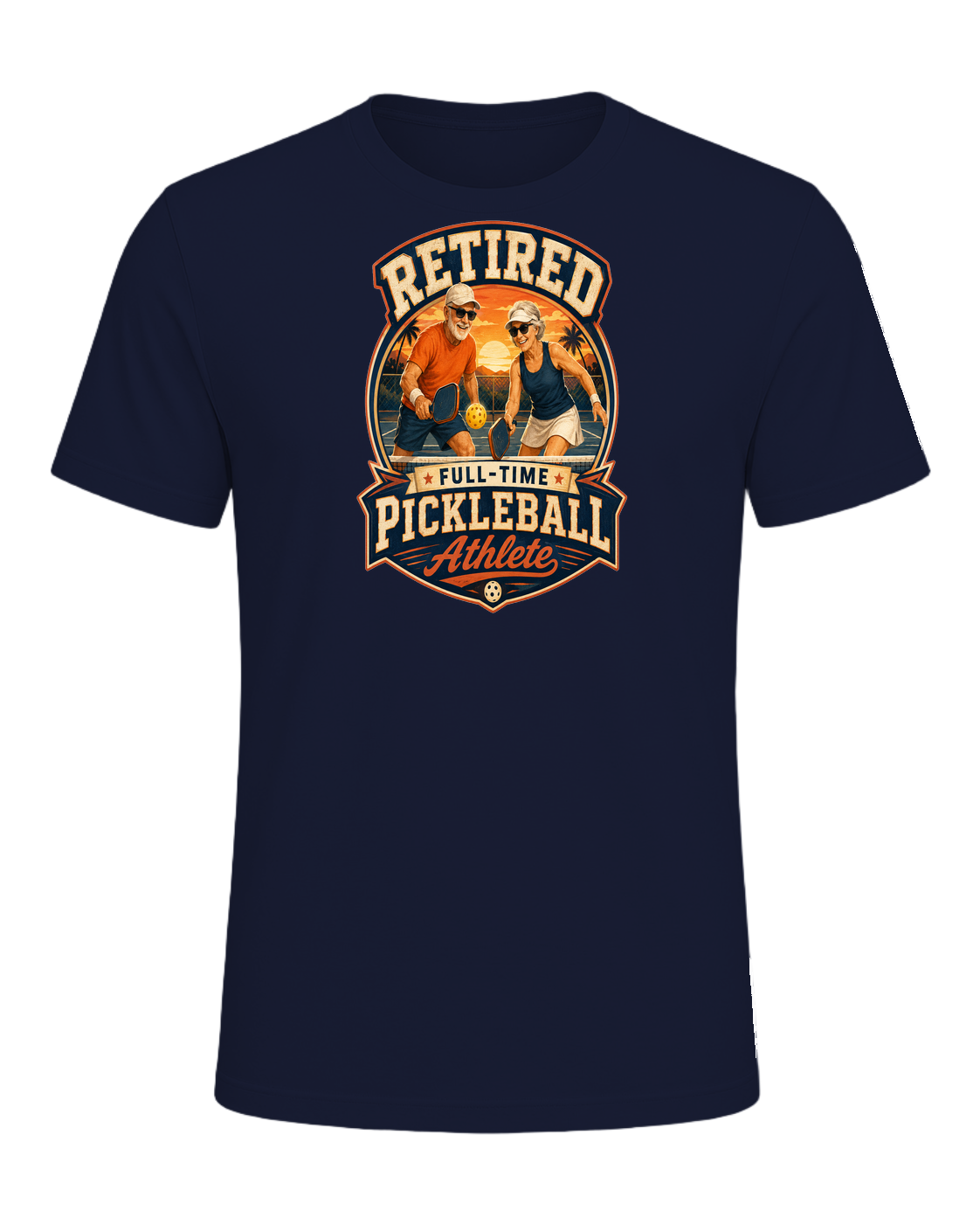 Pickleball Retirement — Navy
