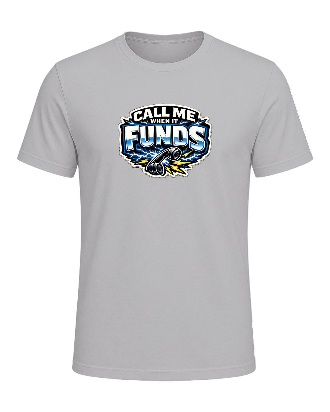 CALL ME WHEN IT FUNDS — Athletic Heather