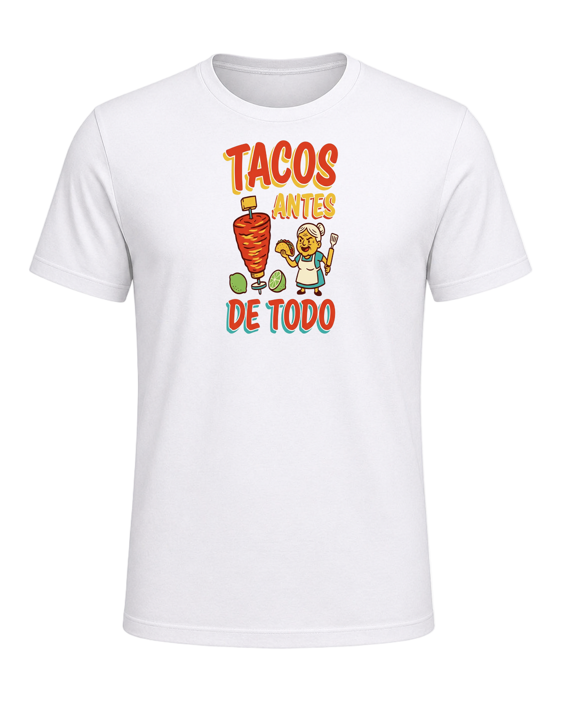 TACOS ANTES DE TODO — White
