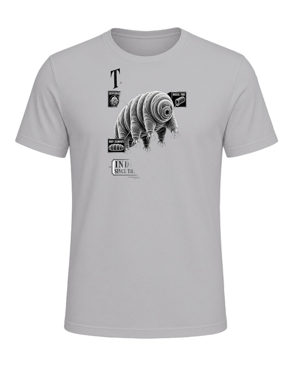 Tardigrade Science Nerd — Athletic Heather
