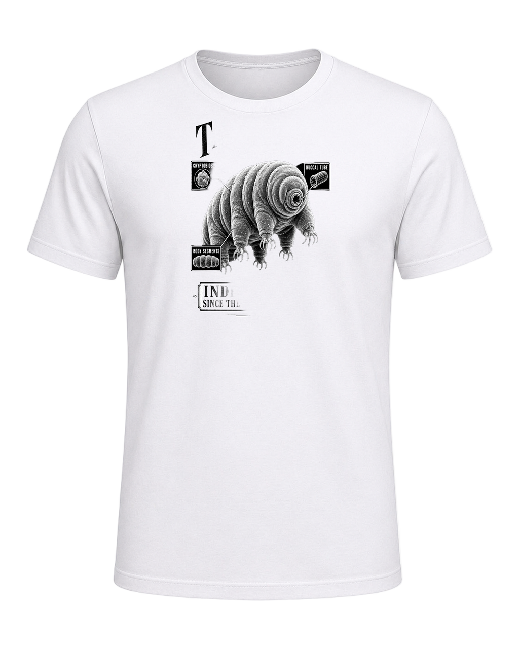 Tardigrade Science Nerd — White