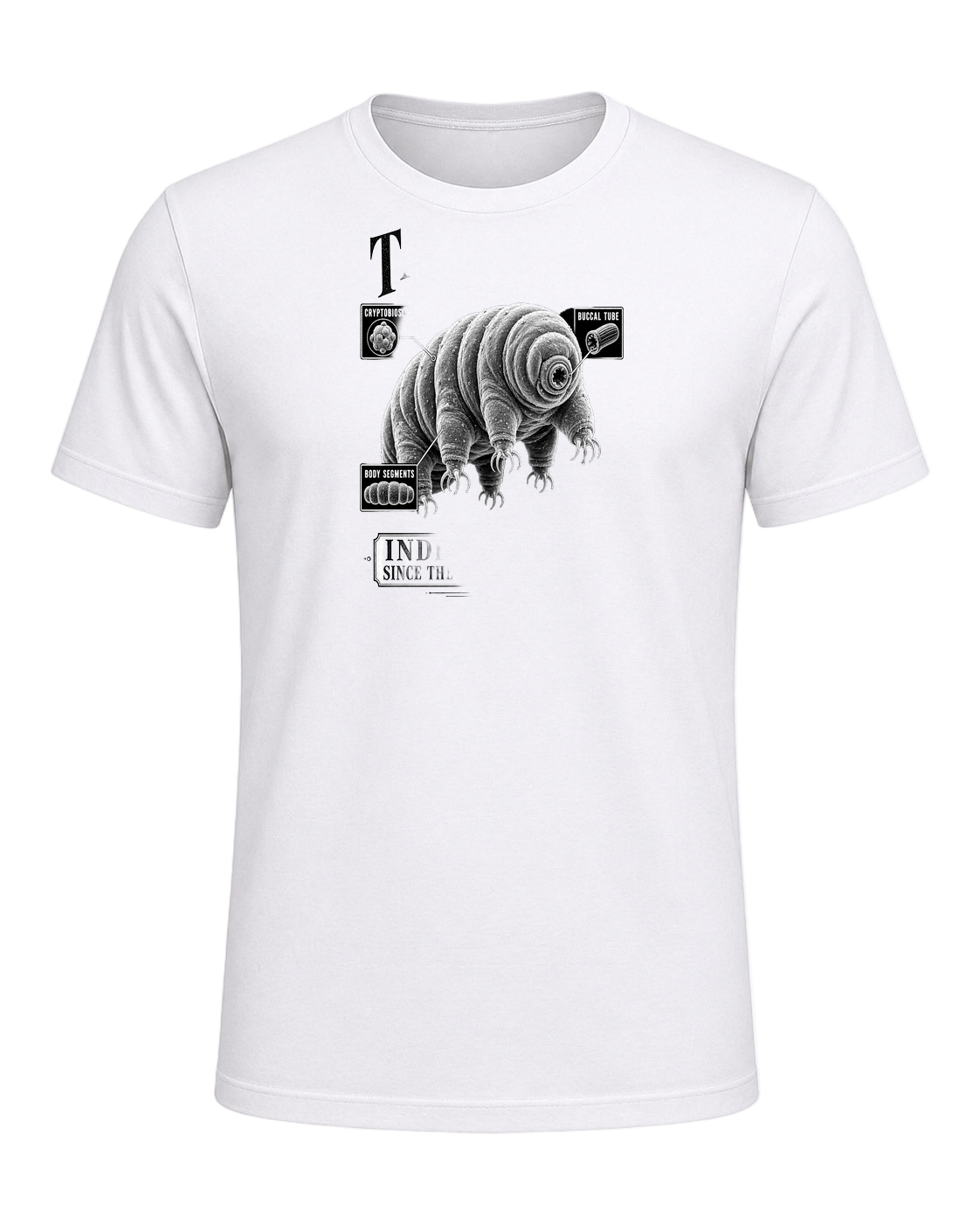 Tardigrade Science Nerd — White