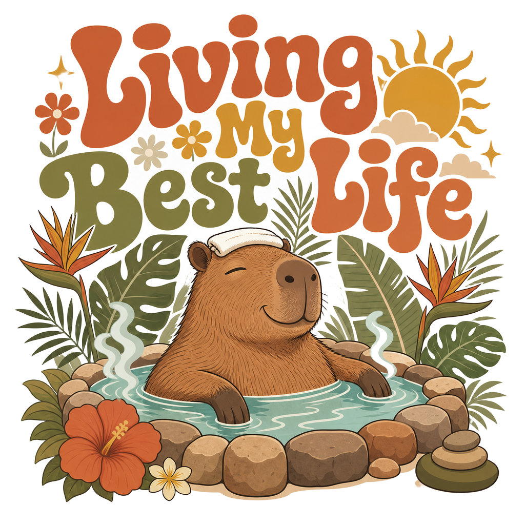 Capybara Chill Vibes