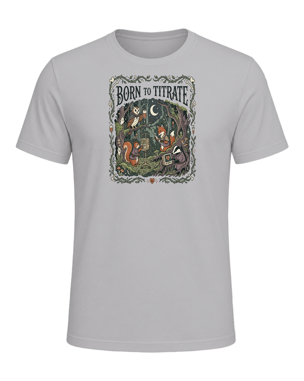 Born to titrate — Athletic Heather