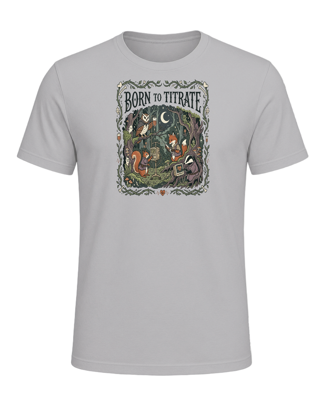 Born to titrate — Athletic Heather