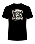 Flossing? Bold Claim. Tee — Black